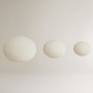 Linen Ceiling Lampshade Cream, 38 X 50 X 50CM