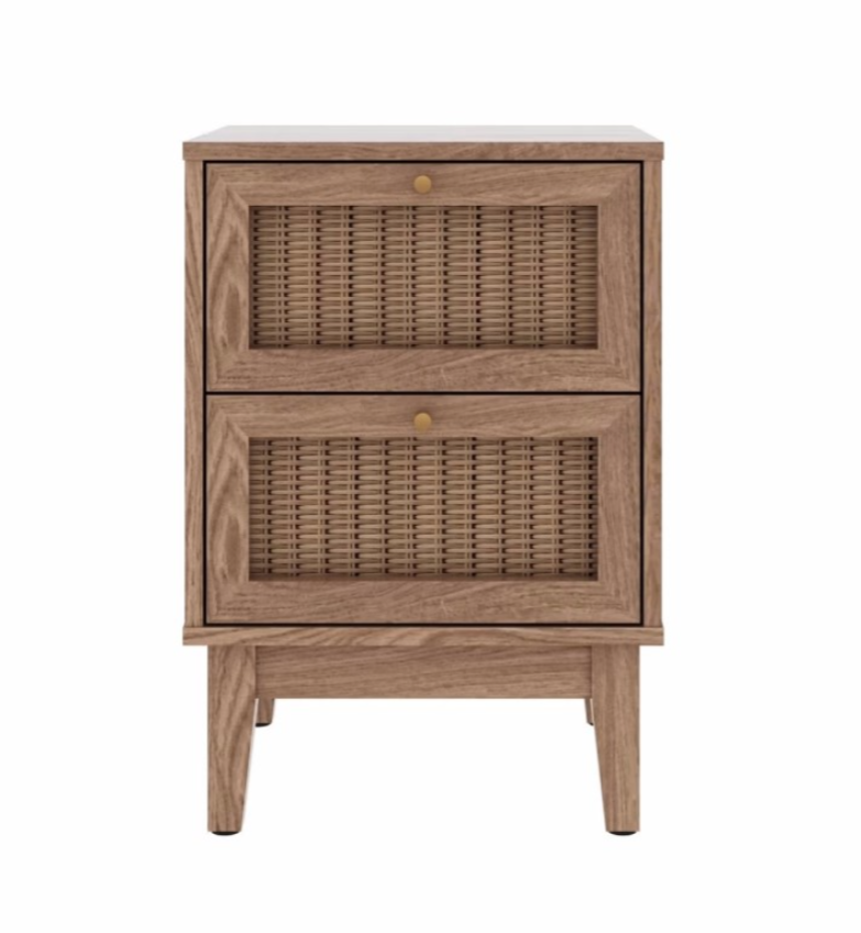 Bordeaux Bedside Table, 58.6x40x35cm
