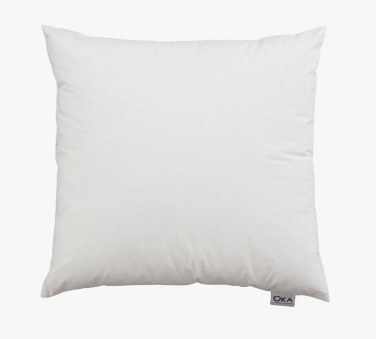 Square Duck Feather-Filled Cushion Pad 51 X 51cm