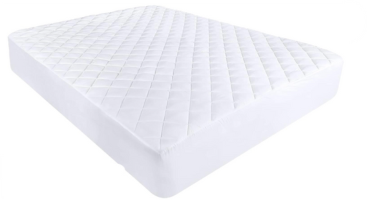 Utopia Bedding Quilted Mattress Protector (White, European Double - 140 x 200 + 30 cm)