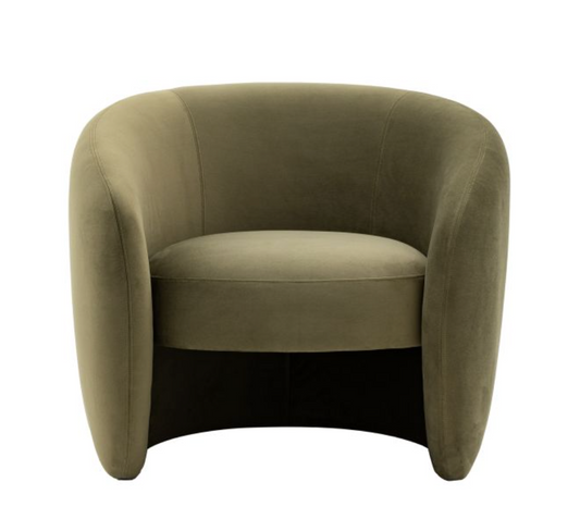 Curvo Armchair Moss Green W890 X D800 X H760MM