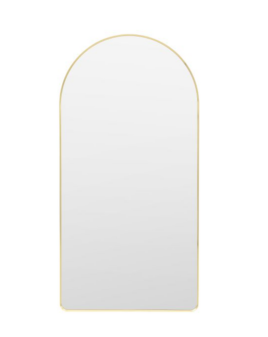 Holworth Arch Mirror Gold, Large W900 X D35 X H1800MM