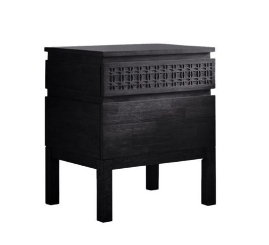 Boho Boutique Bedside 2 Drawer Chest