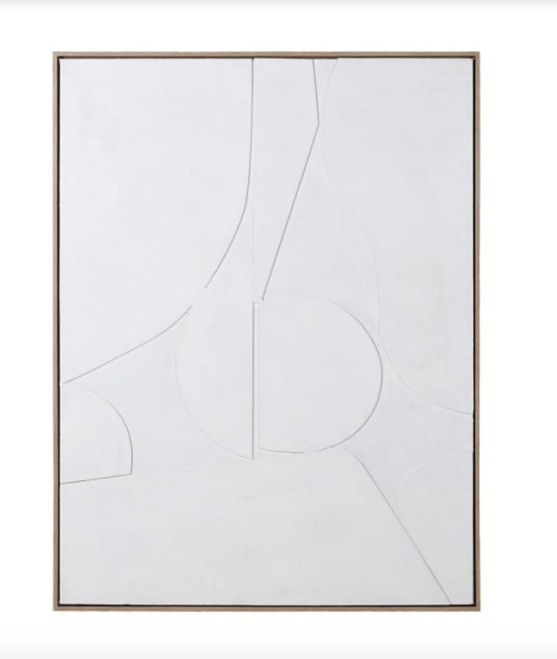 Natural Abstract Canvas, H123 X W93CM