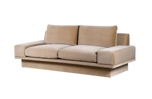 Caramel Floating 3 Seater Sofa, H90 X W240 X D100CM