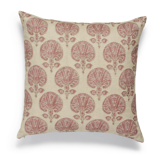 Kabibi Cushion Cover - Dusky Pink 51 X 51cm