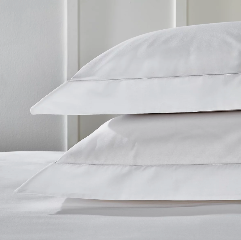 Single Row Cord Cotton Oxford Pillowcase – Set of 2, W50 X L75cm