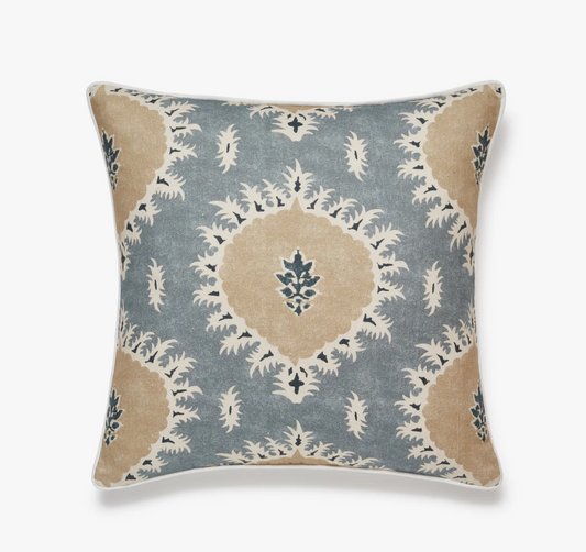 Drisana Cushion Cover - Grey Blue, 51 X 51cm