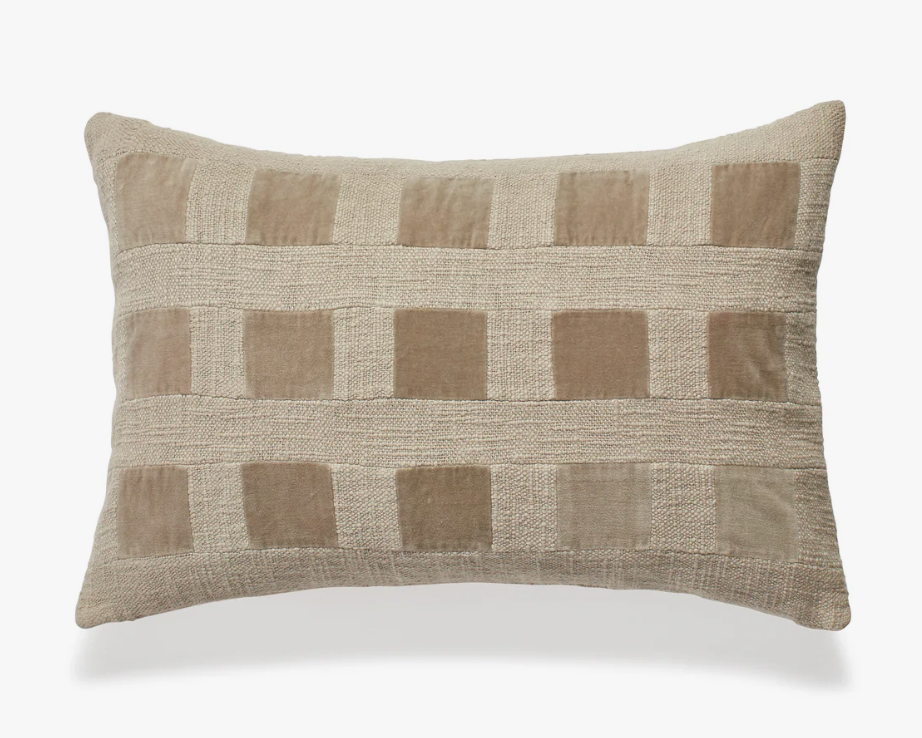 Janela Cushion Cover - Dove Grey, 65 X 42 CM