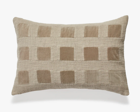 Janela Cushion Cover - Dove Grey, 65 X 42 CM