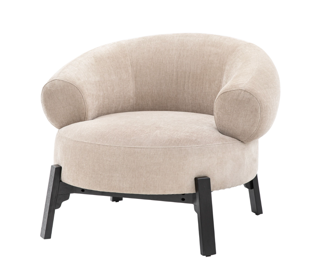 Ardo Armchair Cream 89X85X72CM