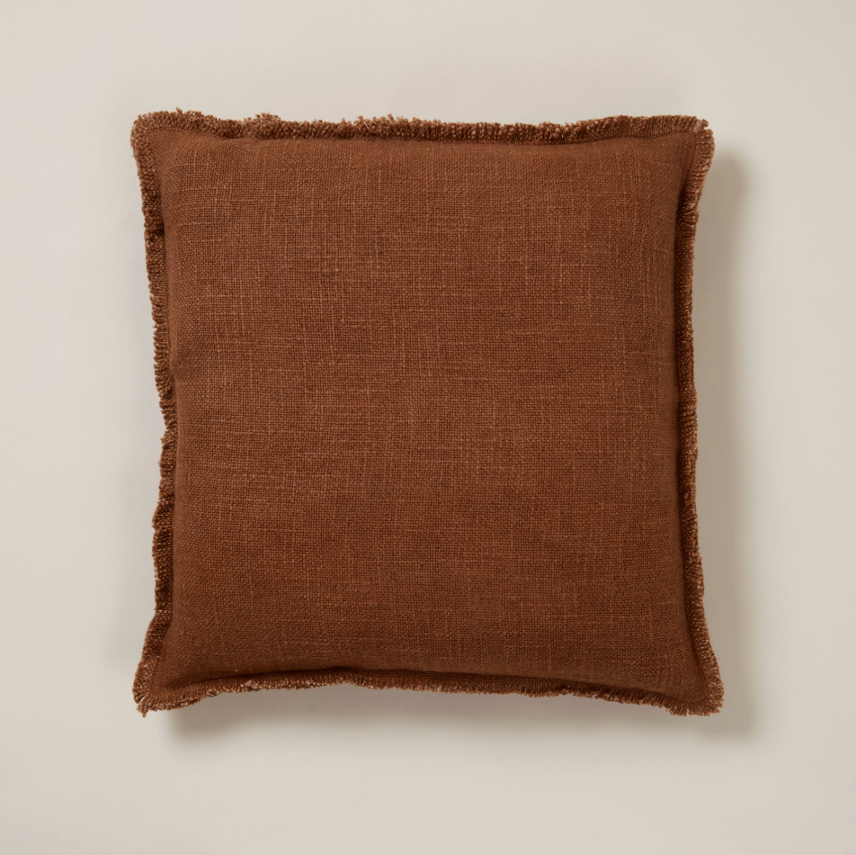 Bridie Linox Cushion, Rust Spice 45 X 45 CM