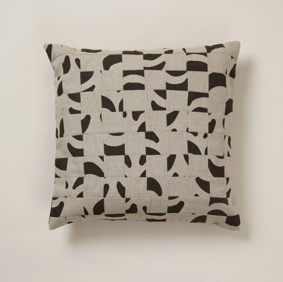 Lennyn Patched Cushion, Natural 50 X 50 CM