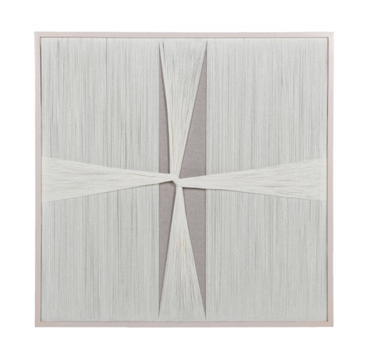Taupe Knot Picture 80 X 80 CM