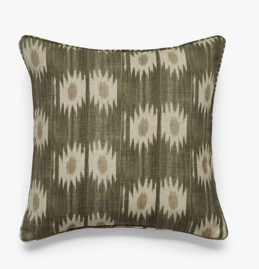 Akino Cushion Cover, Olive - 51 X 51 CM