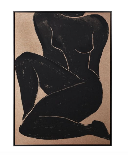 Woman Silhouette Canvas, 143 X 103 CM