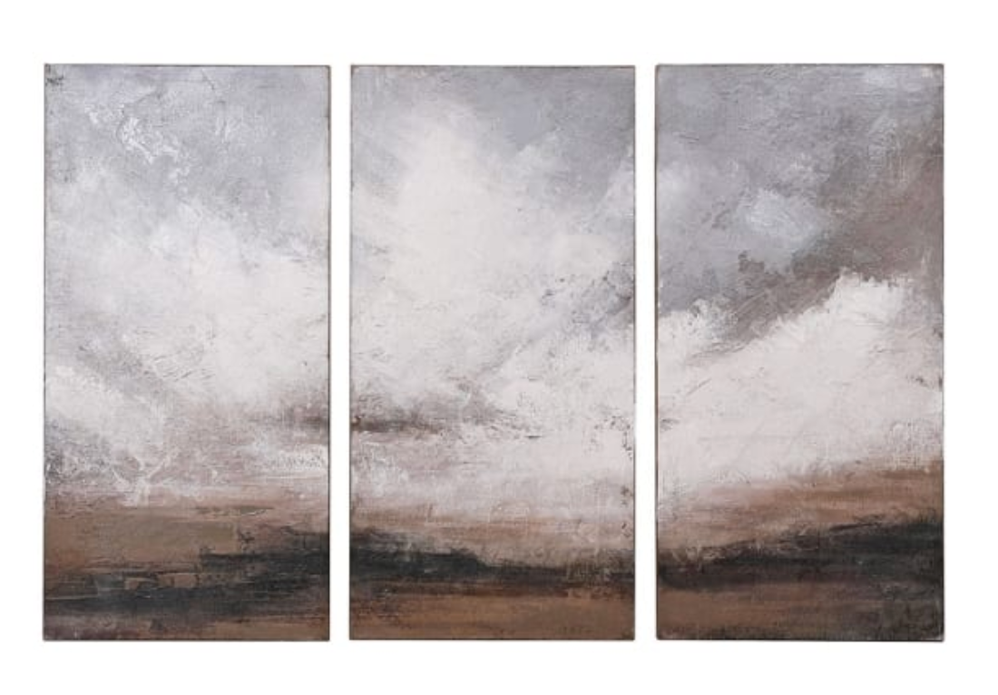 Set of 3 Dooms Day Dawn Pictures 120 X 60 CM