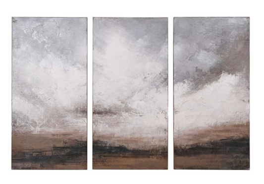 Set of 3 Dooms Day Dawn Pictures 120 X 60 CM