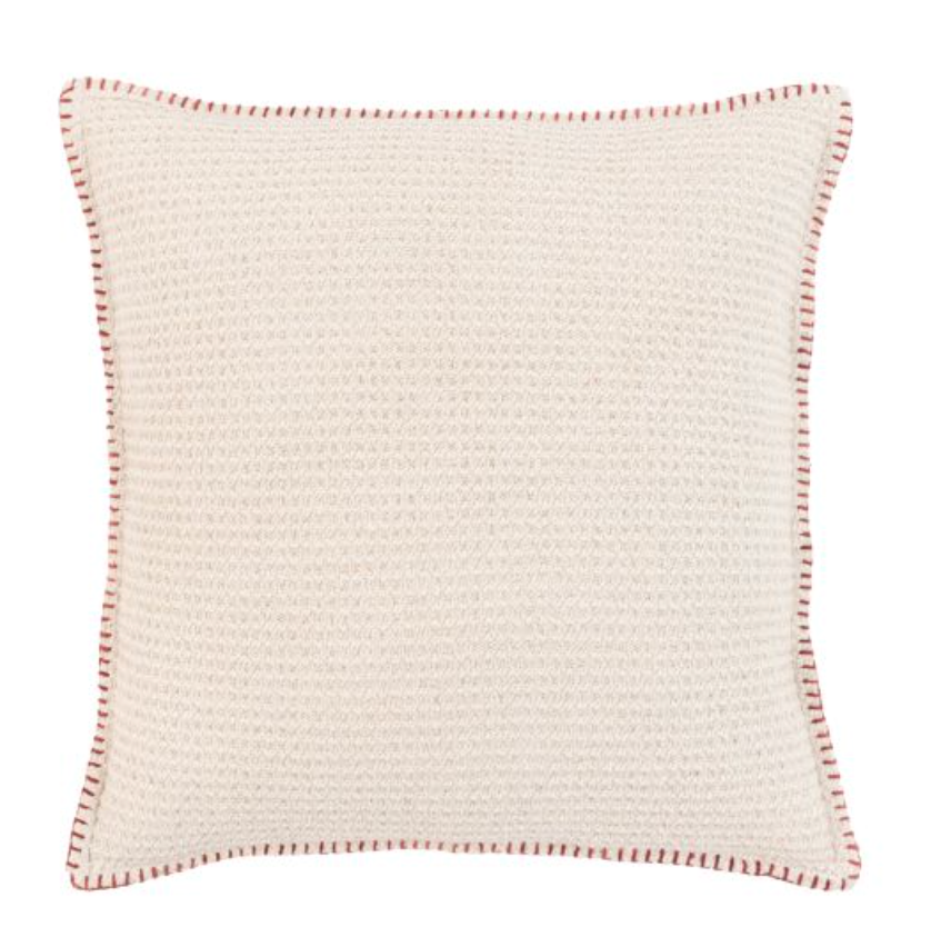 Alder Textured Cushion, Cream 45 X 45 CM
