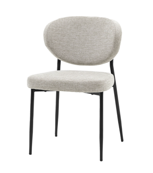Oppo Dining Chair, Natural - W48 X D57 X H80CM