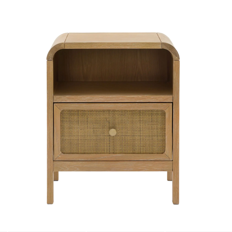 Bibury 1 Drawer Bedside - W45 X D40 X H55CM