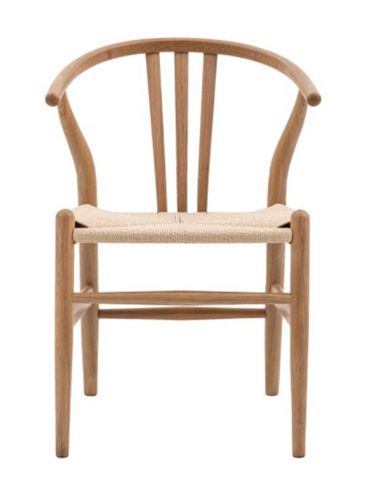 Whitney Chair, Natural - W53 X D58 X H76 CM