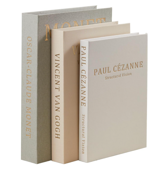 Aesthetic Decorative Books - Coffee Table Books, Set of 3