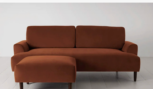 Model 05 3-Seater Left Chaise Sofa, Umber W200 X H83 X D91cm