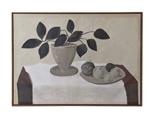 Plante Et Fruits Framed Canvas, 75 X 100 CM