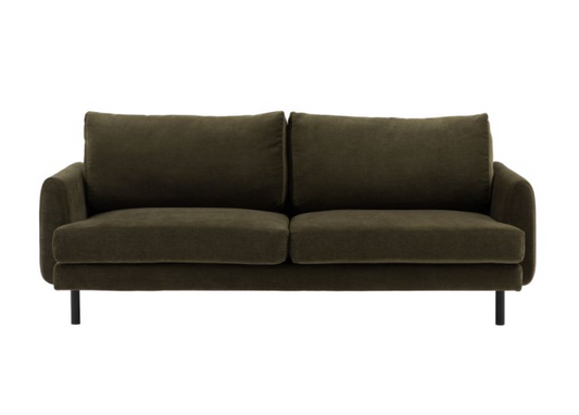 Clerkenwell Sofa 4 Seater - Verona Seaweed, W212 X D93 X H80CM