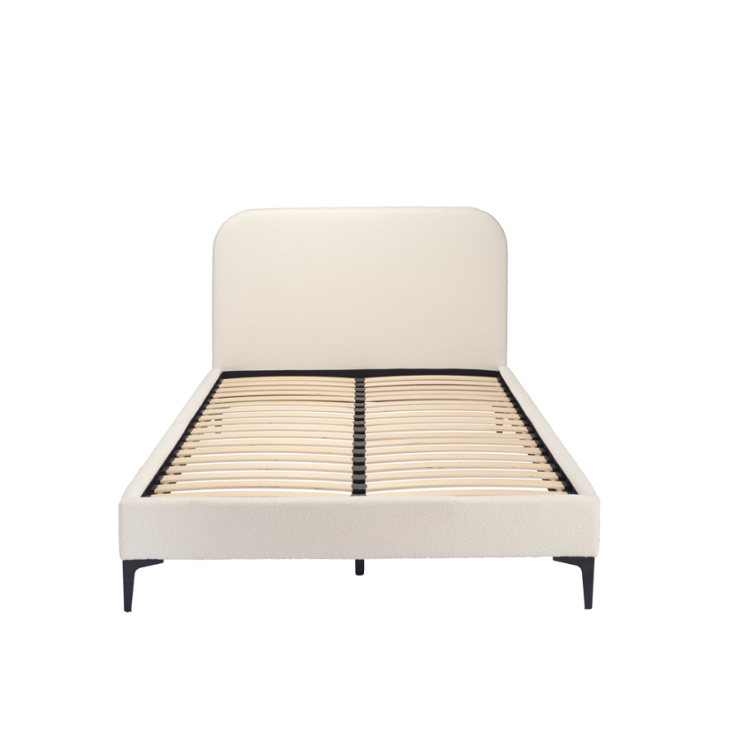 Albany Ivory King Bed, D214.5 x W160 x H114