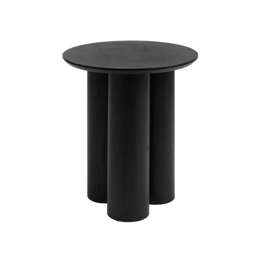 LANE BLACK SIDE TABLE - D45 x W45 x H50 CM