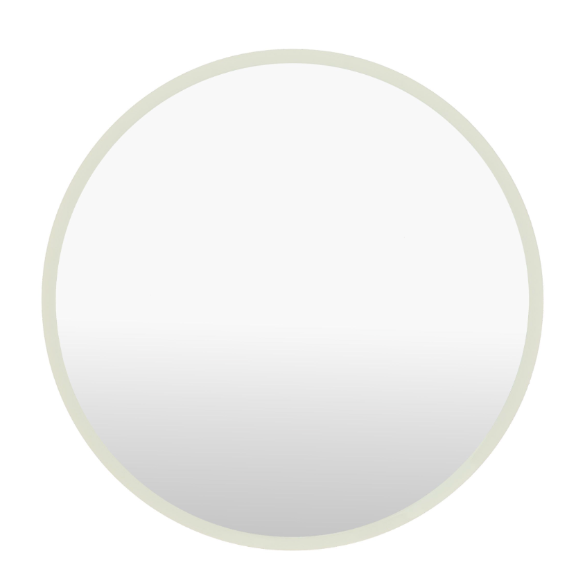 Bistro Round Mirror, Porcelain - W80 X D2.3 X H80CM