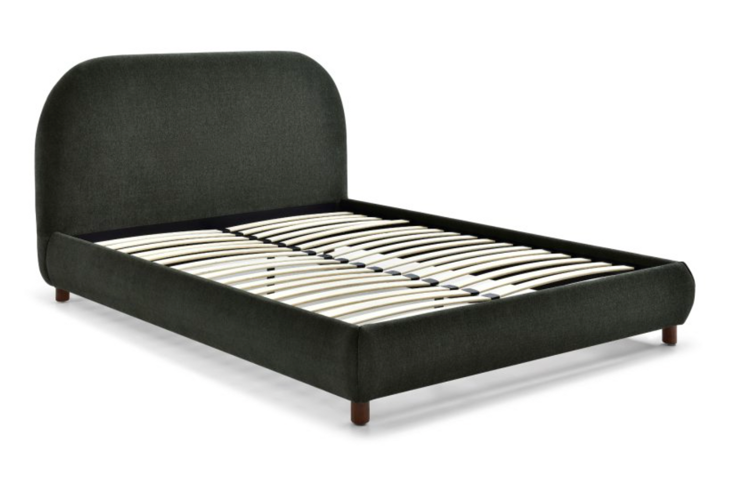 Nora Bed King Titan Olive Boucle - W152 X L200CM