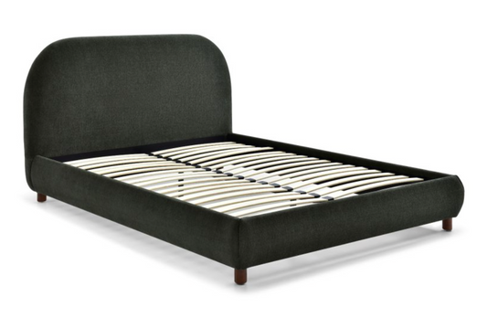 Nora Bed King Titan Olive Boucle - W152 X L200CM
