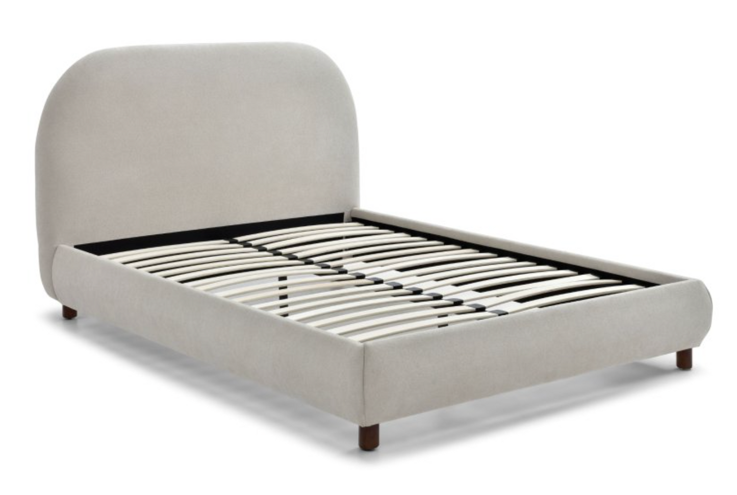 Nora Bed King Titan Natural Boucle - W152 X L200CM