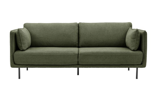 Wigmore Sofa Verdant Green Boucle, W200 X D90 X H81CM