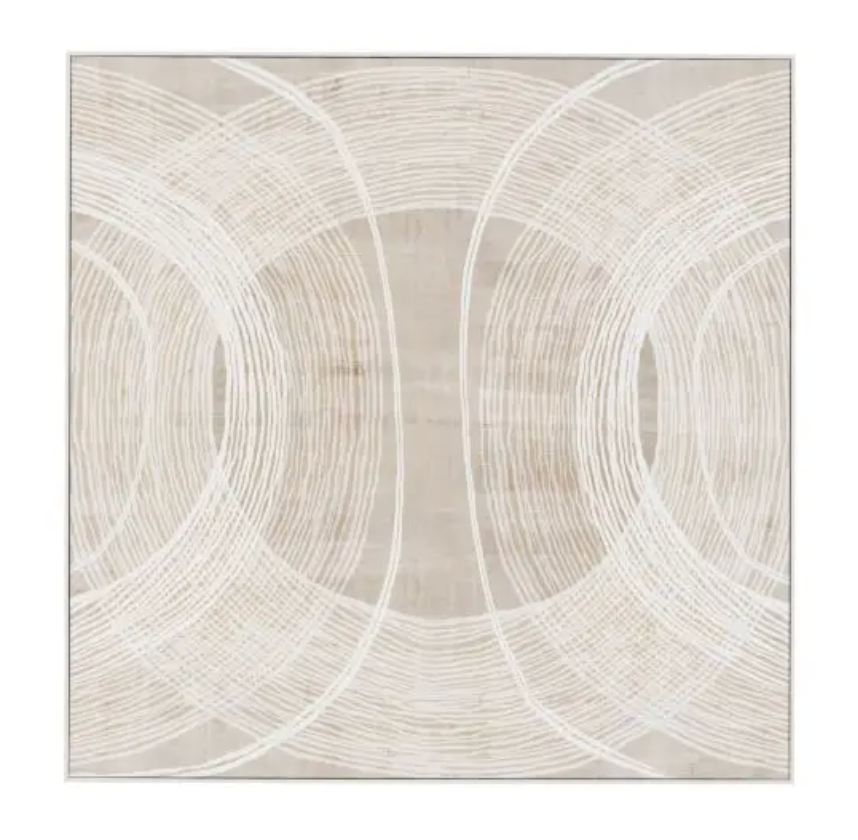 In the Round Framed Canvas, W89.5 X H89.5CM