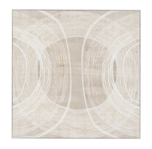 In the Round Framed Canvas, W89.5 X H89.5CM