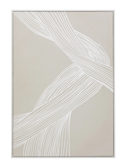 Entangled Framed Canvas, W70 X H100CM
