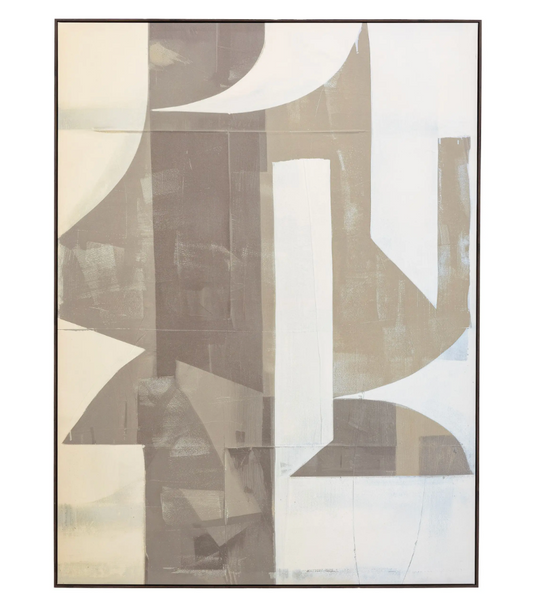 Betong Abstract Framed Canvas - W90 X H120 CM