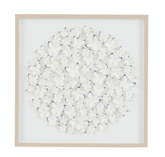 Unfurling Wings Framed Art - W68 X H68 CM