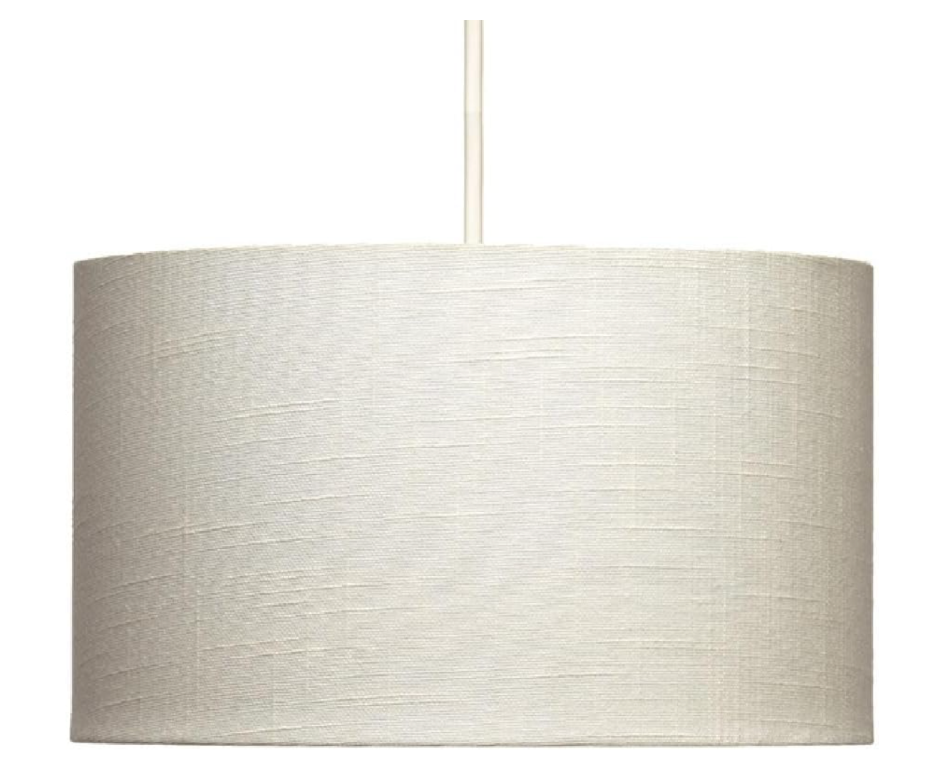 Britalia Cotton Cream Linen Lamp Shade, 30cm