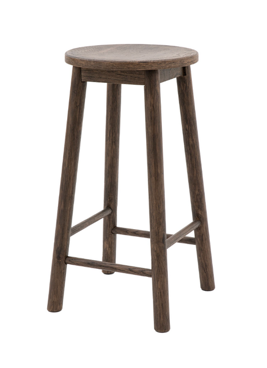 Hatfield Stool, Smoked - W34 X H65 CM