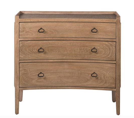 Kingham 3 Drawer Chest - H89 X W90 X D40CM