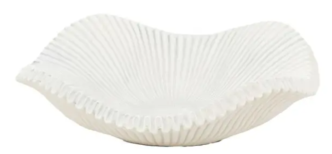 Barbuda Resin Tray Plate 400mm Stone