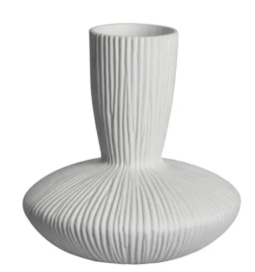 Honjo Vase 220x220x230mm Cream