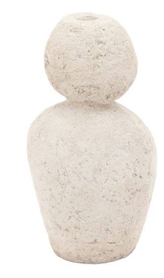 Ora Pebble Candle Holder 252mm Stone