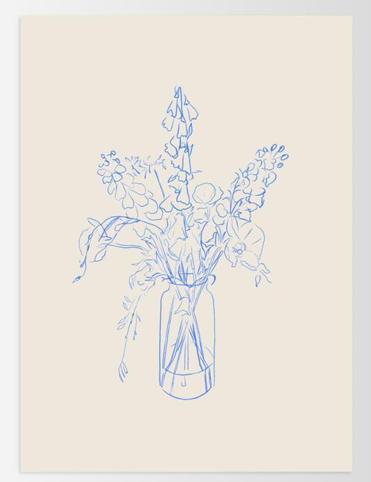 Chloe Purpero Johnson, Flower 40x50cm