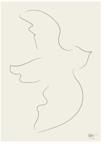 Mie & Him, Fly Away (30x40)